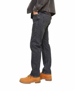 Jack & Jones Jeans Chris aus schwarzem Bio-Denim