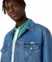 Herren Jacke Anti Fit Jacket von Wrangler in Blue Eyes Blue