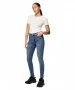 Damen Jeans Dana von Pieces in Medium Blue