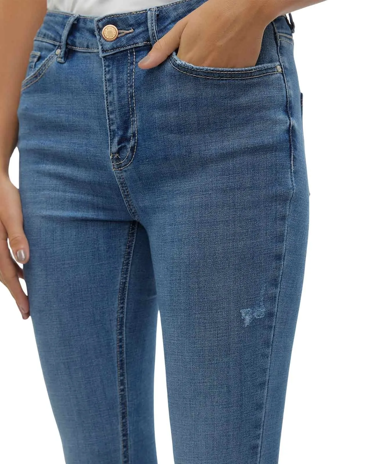 Damen Jeans Flash von Vero Moda in Medium Blue