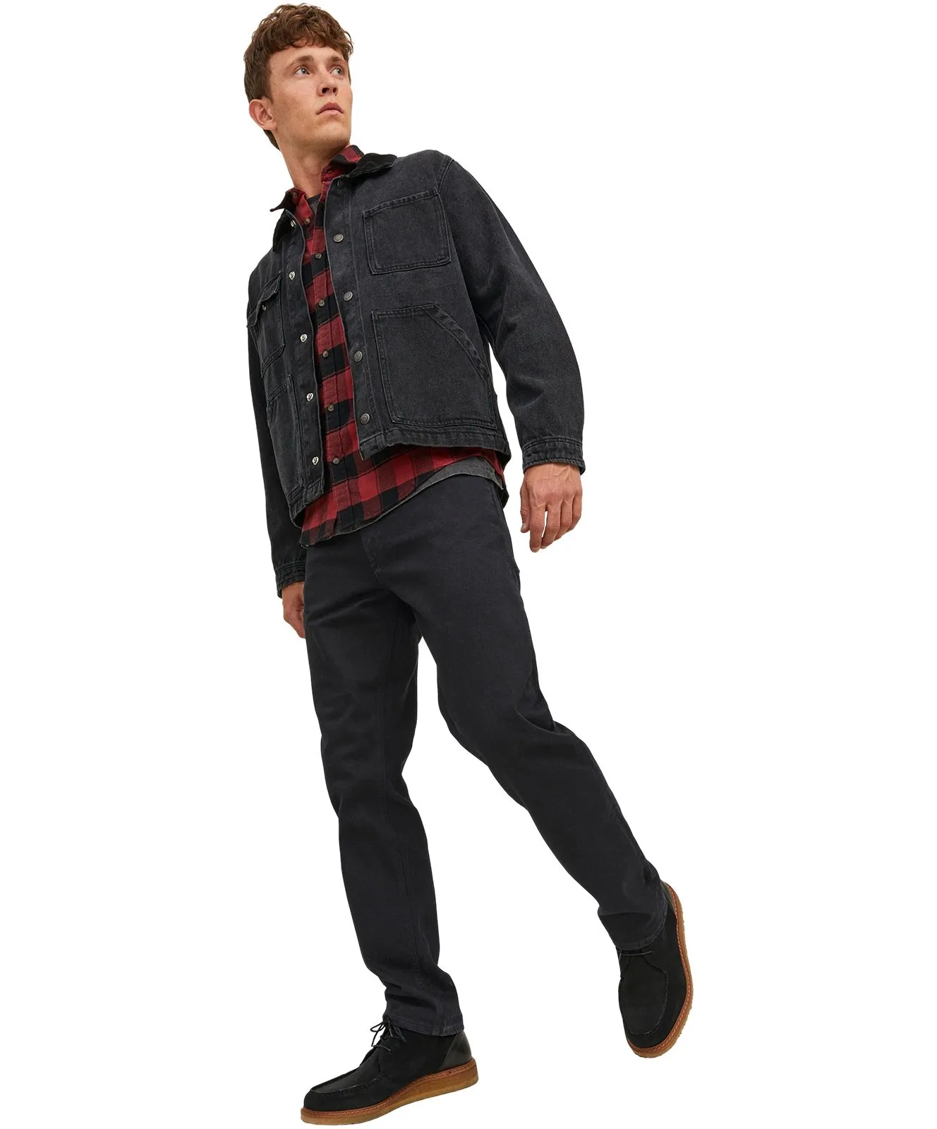 Herren Jeans Clark Evan von Jack & Jones in Black