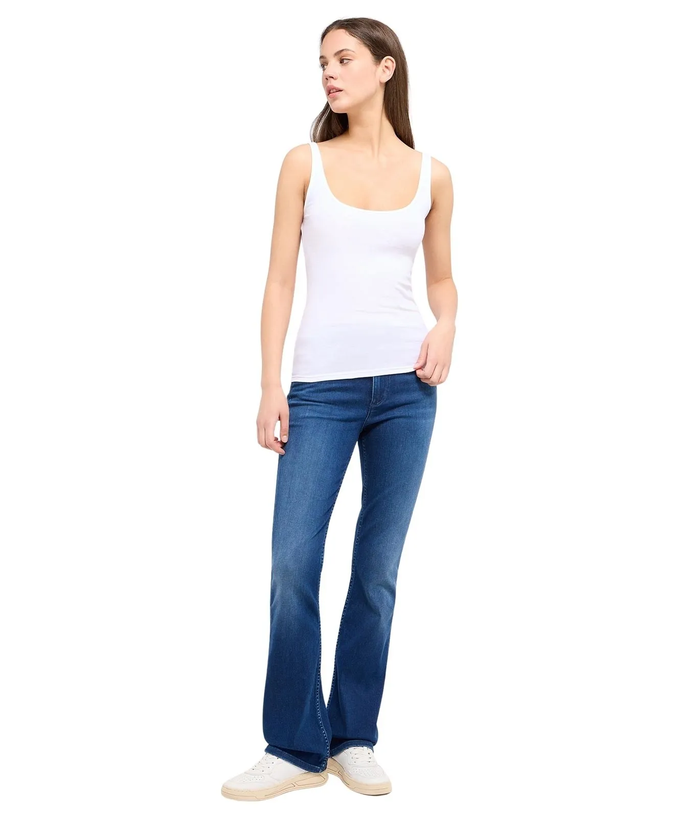 Damen Shirt Lynn von Mustang in General White