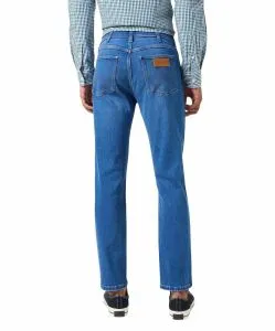 Wrangler Larston Jeans in blauer Rustic-Waschung