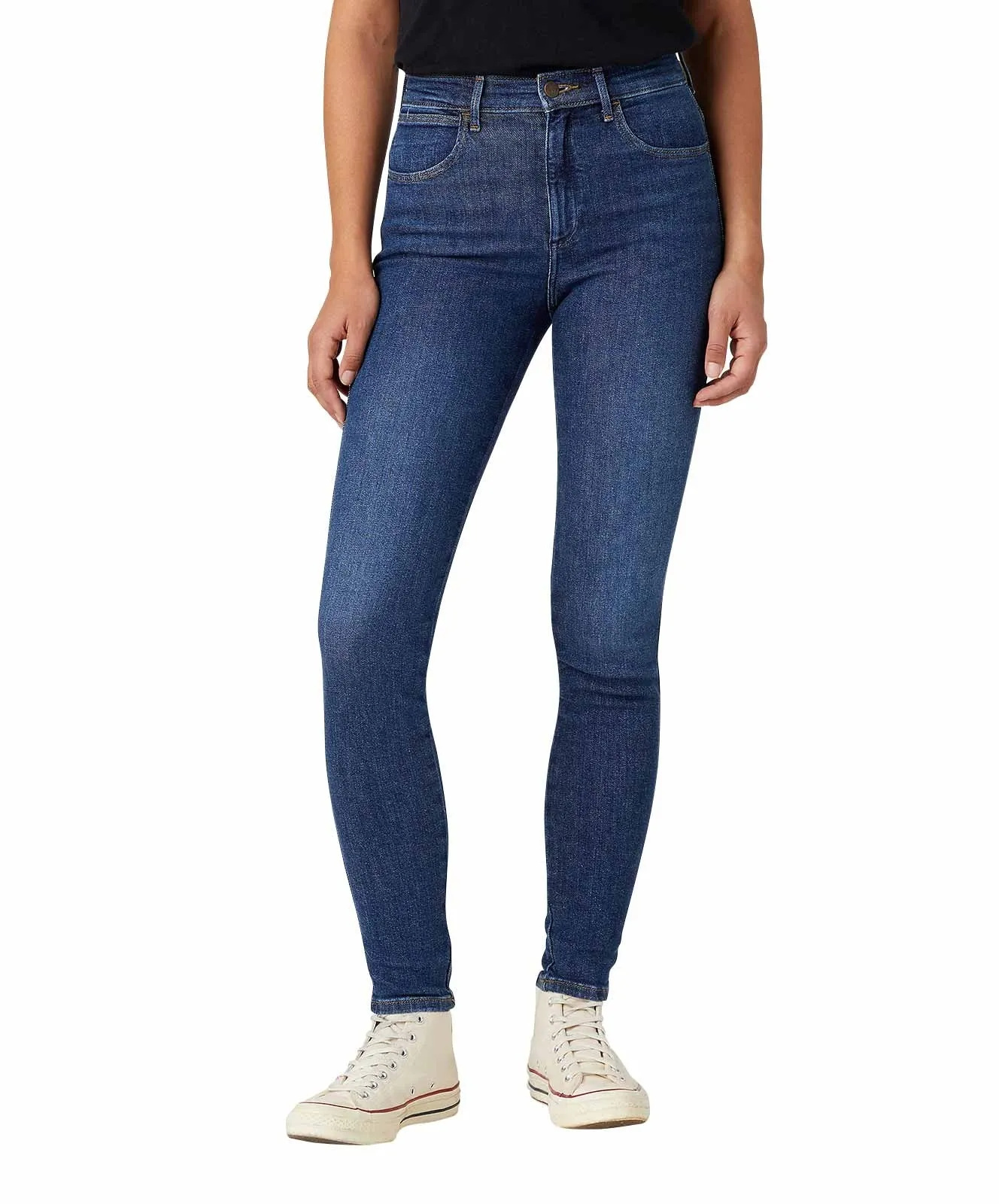 Damen Jeans High Rise Skinny von Wrangler in Good News