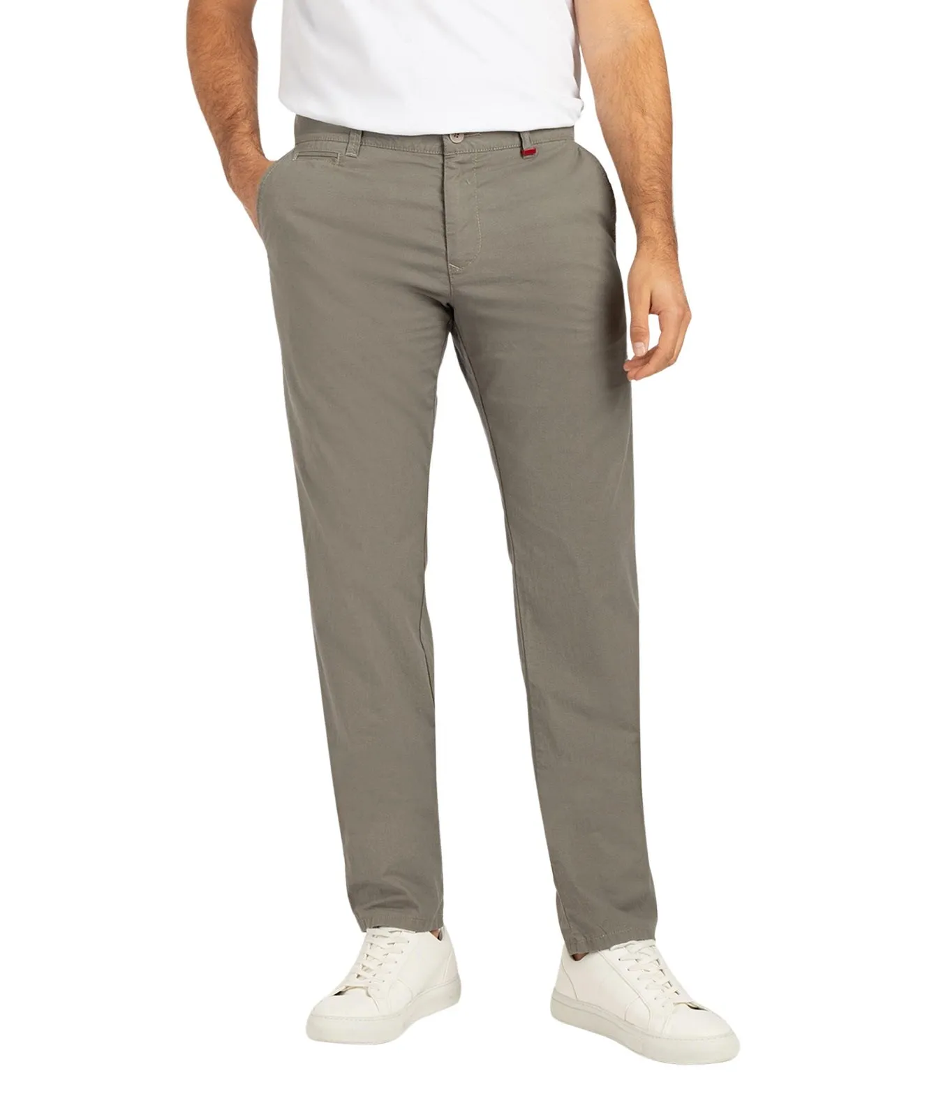 Herren Hose Lennox Printed von MAC in Green Tea