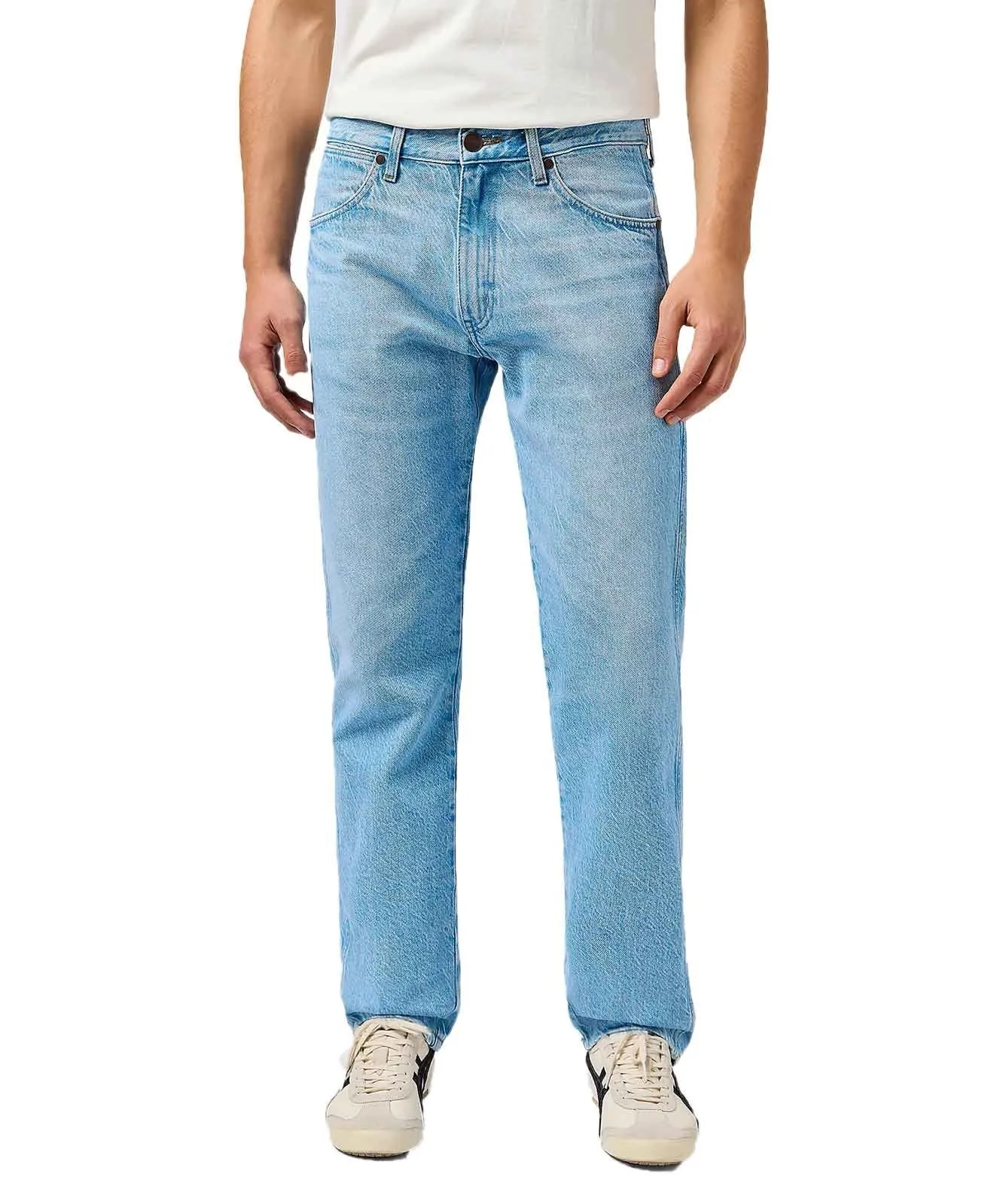 Herren Jeans Frontier  von Wrangler in Frost