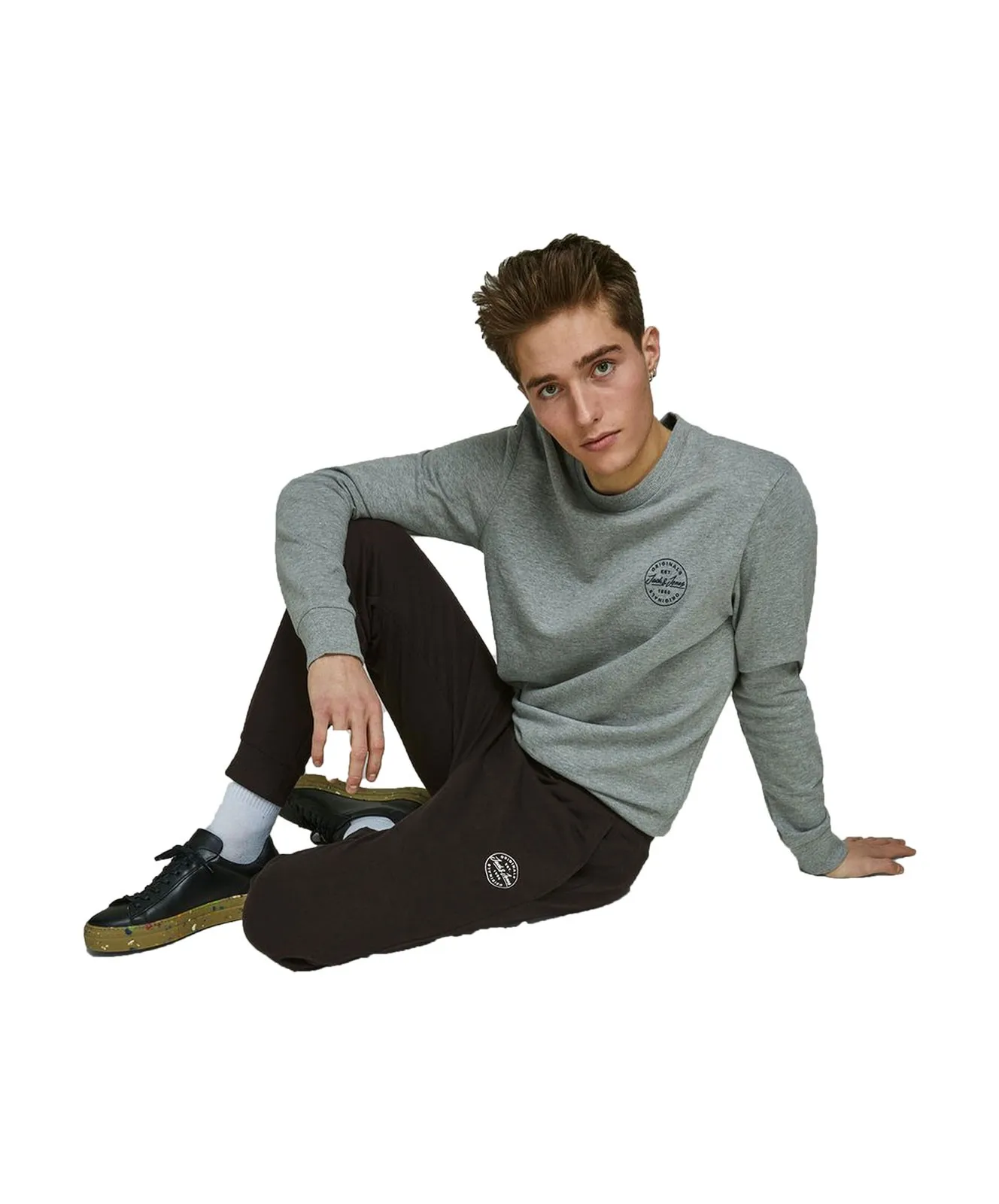 Herren Hose Gordon von Jack & Jones in Black