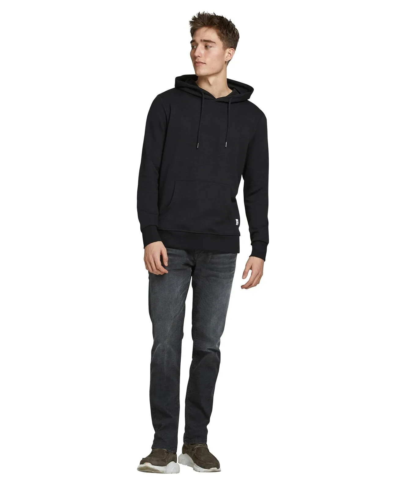 Herren Jeans Tim Original von Jack & Jones in Grey Denim