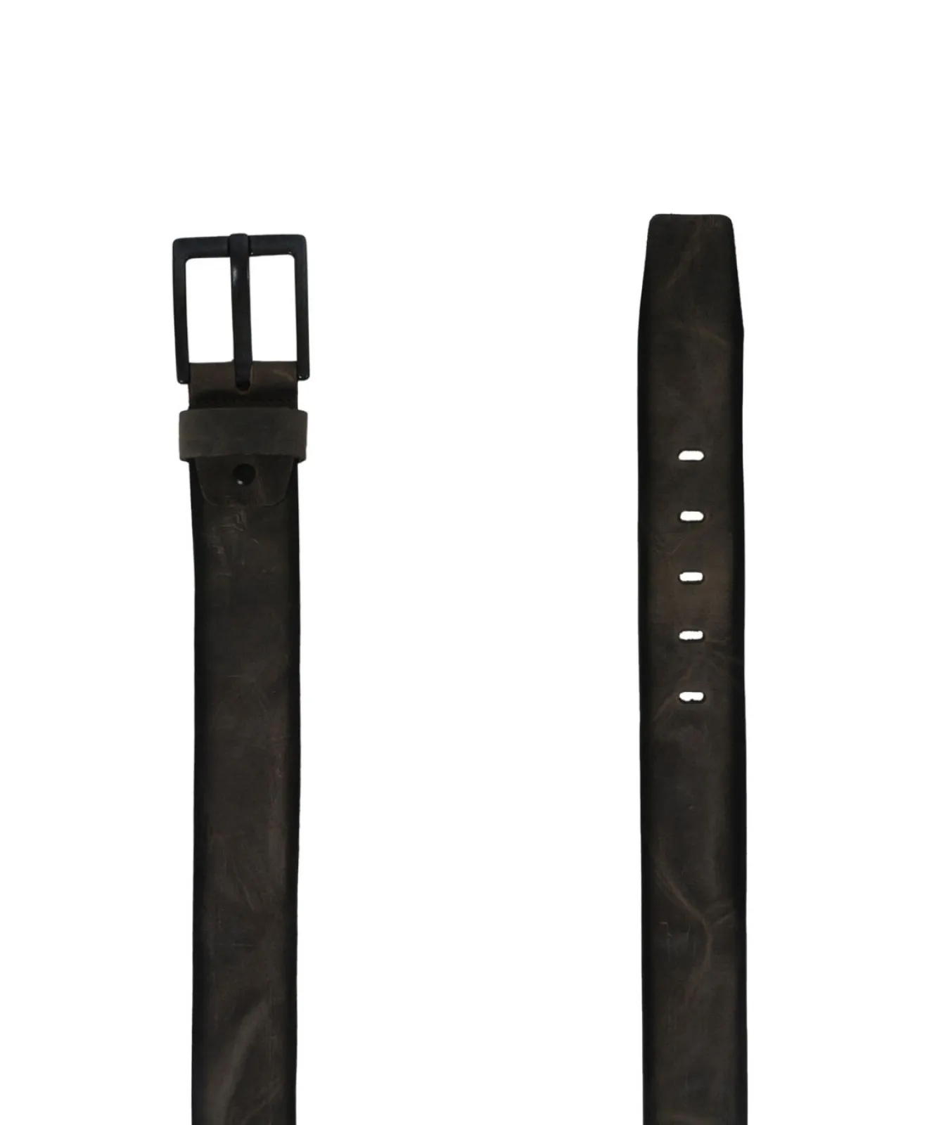 Herren Gürtel 4,5cm Walklederg.geprägt von Bernd Götz in Taupe