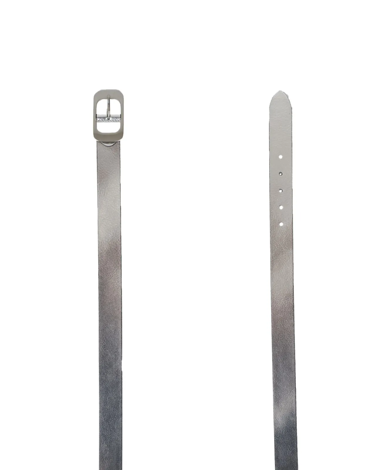 Damen Gürtel Nappaleder Gürtel  von Bernd Götz in Silber