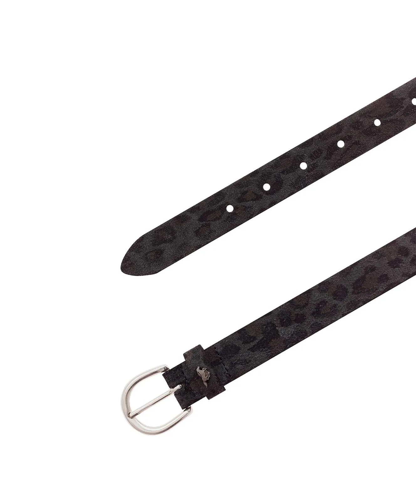 Damen Gürtel 25 mm Gürtel von Mustang in Schwarz-Anthrazit