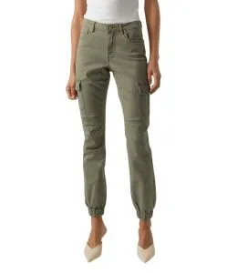 Vero Moda Hose Ivy mit Cargo-Stil in Ivy Grün