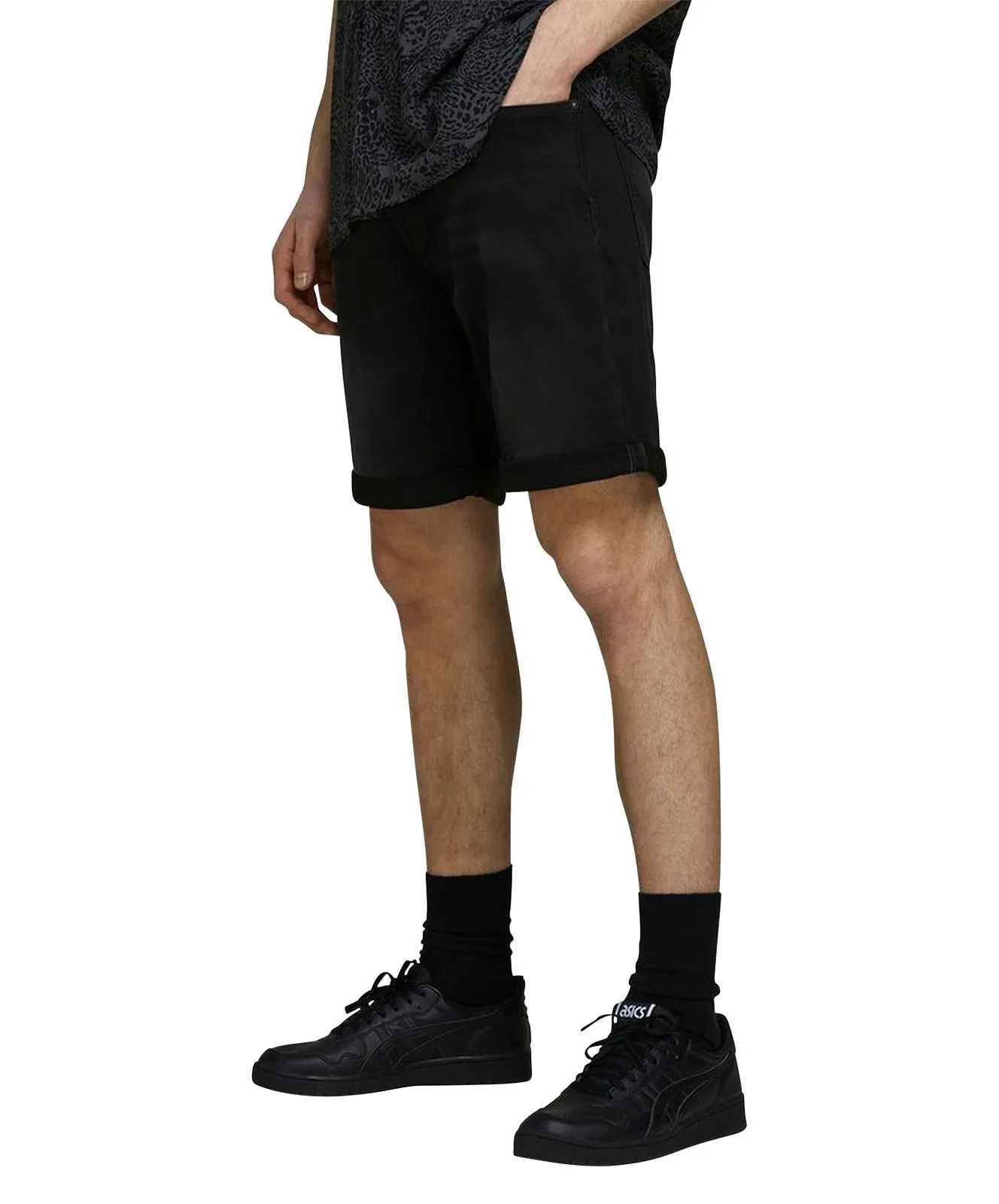 Herren Jeans Rick Icon von Jack & Jones in Black Denim