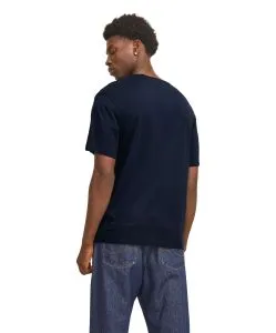 Jack & Jones T-Shirt Graphic Tee in Dunkelblau
