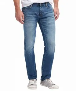 Mustang Oregon Taperd Jeans in Scratched Used