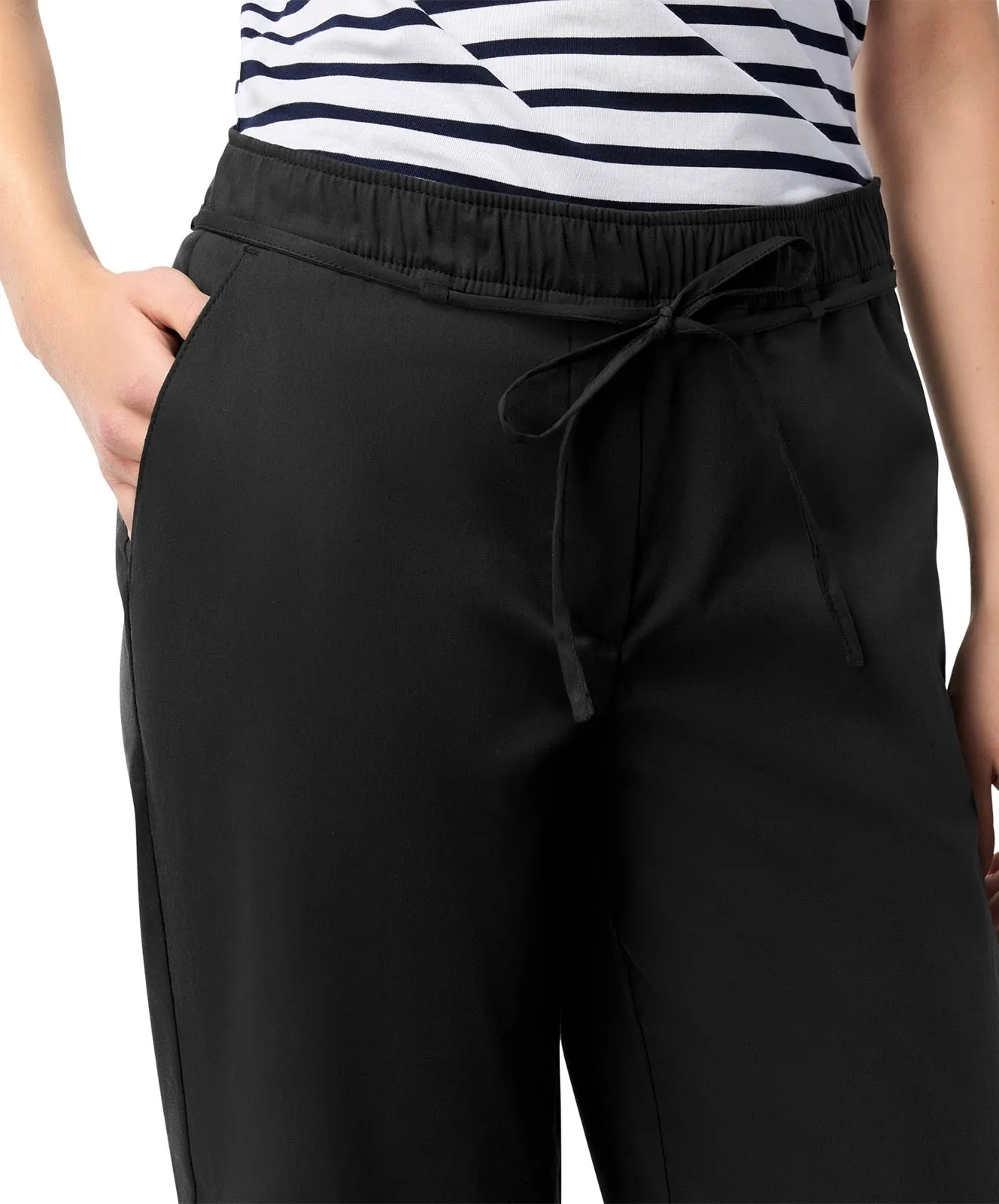 Damen Hose Chiara Belt cropped von MAC in Black