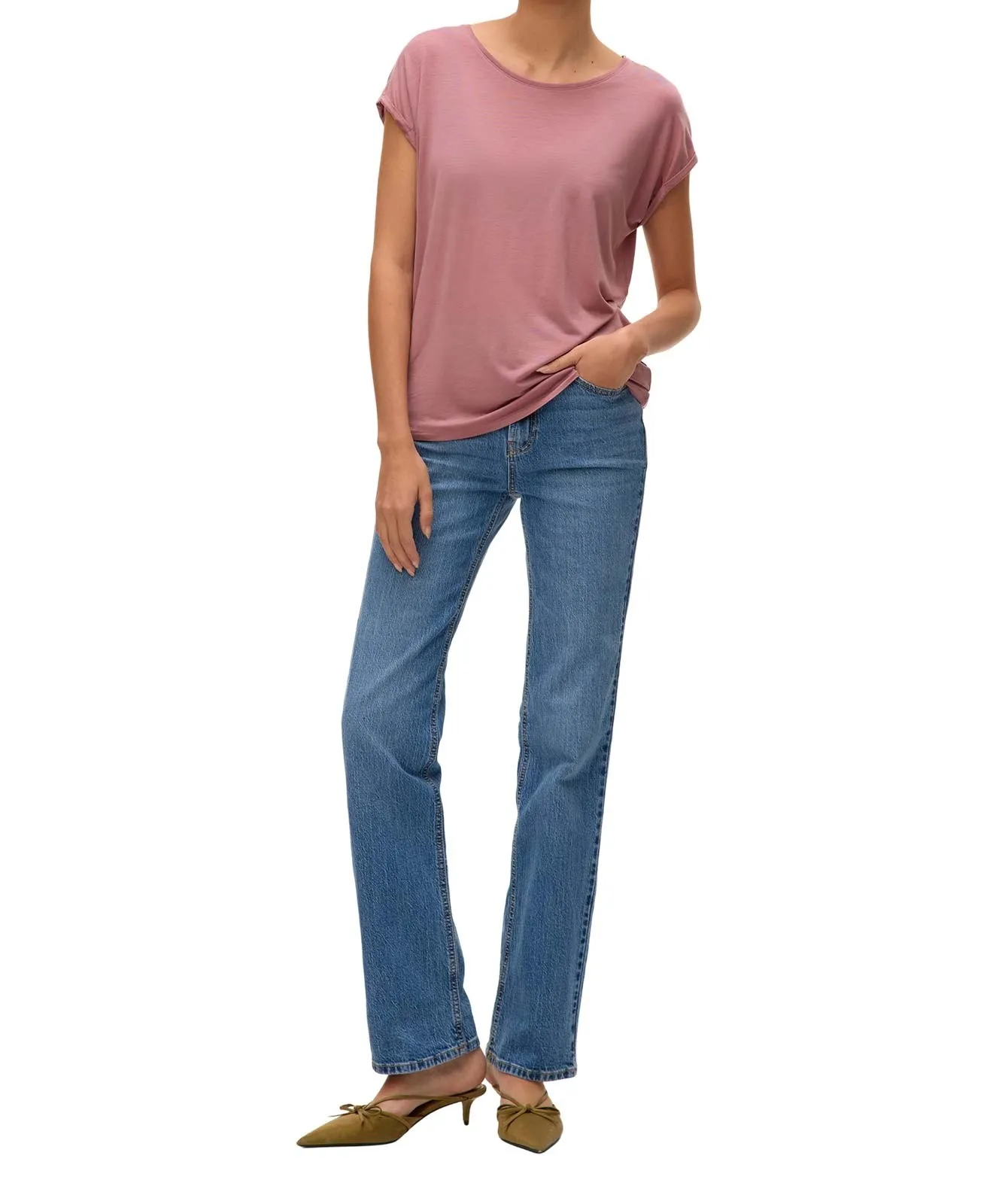 Damen Shirt AVA von Vero Moda in Nostalgia Rose
