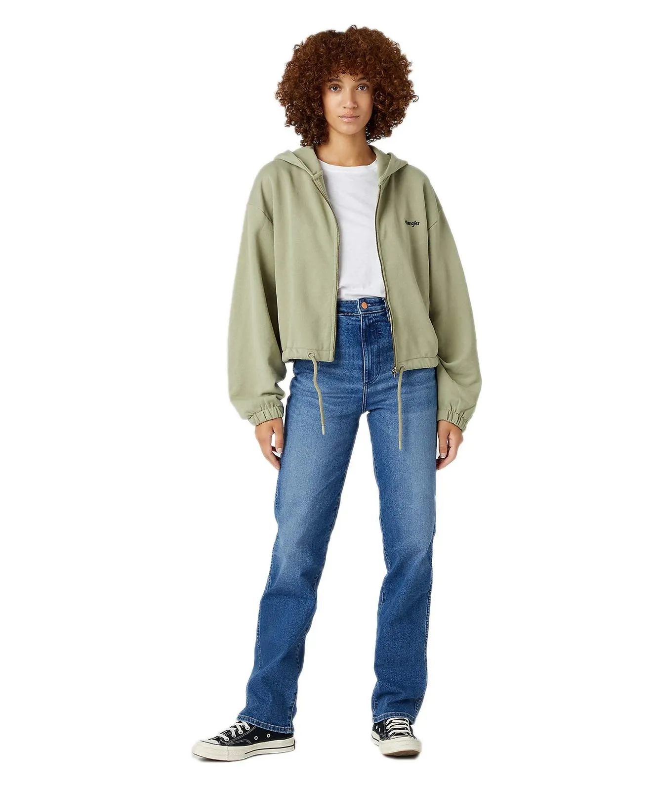 Damen Jeans Mom von Wrangler in Winter Hue