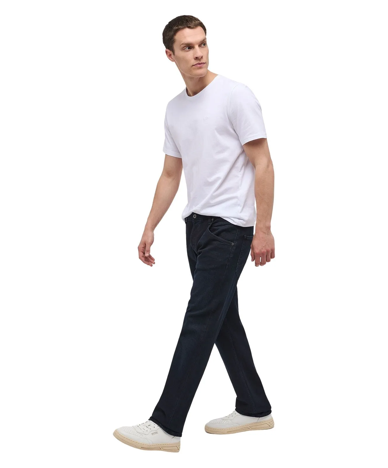 Herren Jeans Michigan Straight von Mustang in Blauschwarz