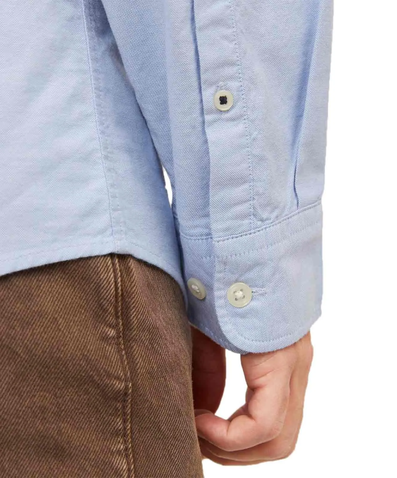 Herren Hemd Oxford von Jack & Jones in Cashmere Blue