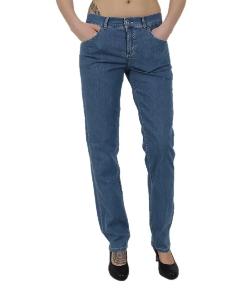 Angels Jeans Comfortable Fit Dolly in Light Blue JEANSMEILE.de