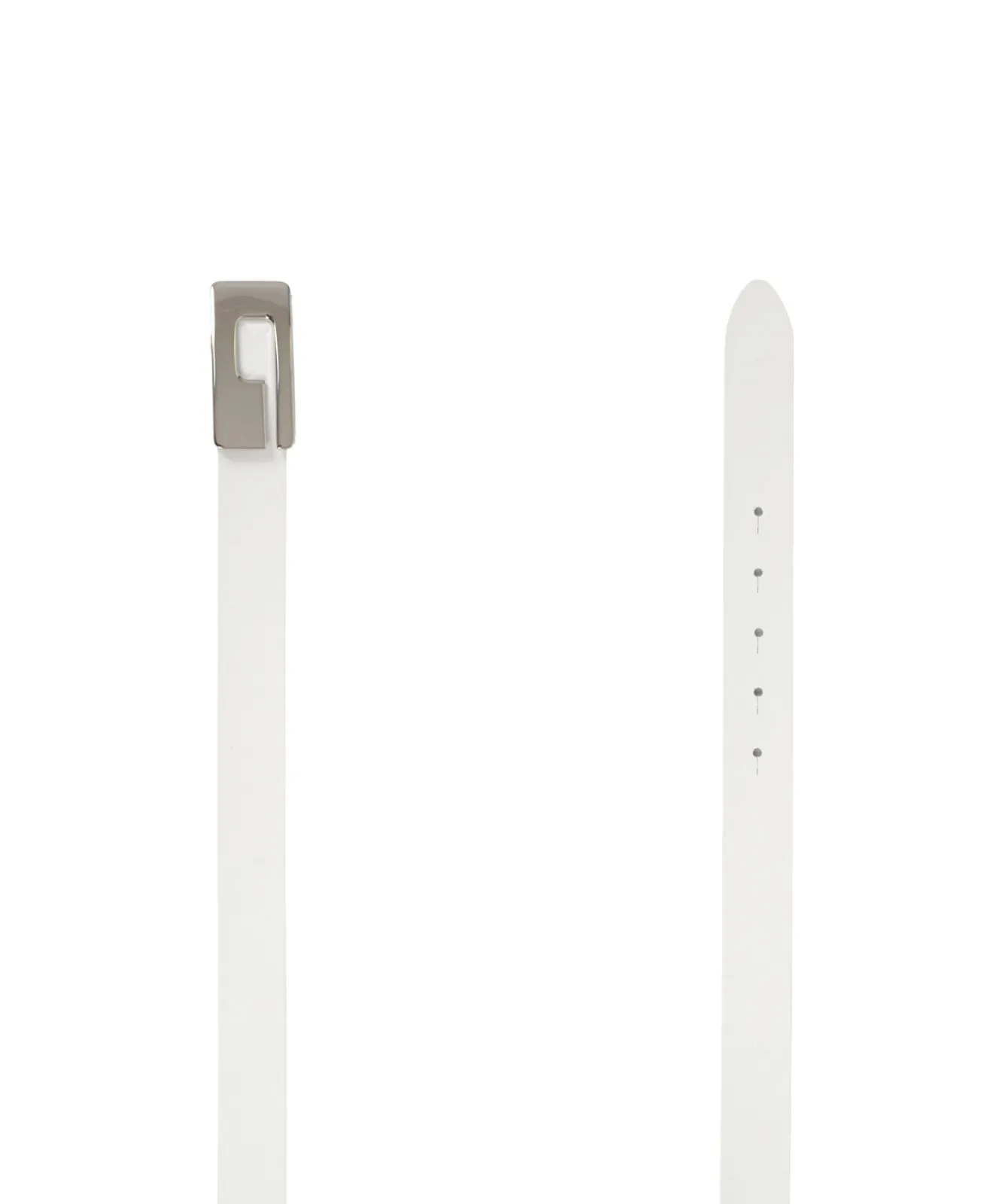 Damen Gürtel 3cm Softleder Koppelgürt. von Bernd Götz in Weiss
