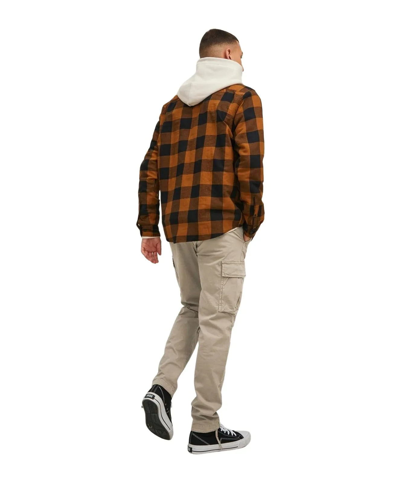 Herren Hose Stace Trucker von Jack & Jones in Dune