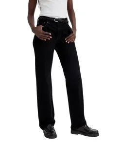 Levi's 501 90s Jeans Straight Leg in Schwarz
