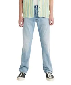 Levi's 501 Jeans Original Fit in hellblauer It Out Washung