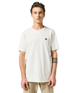 Wrangler T-Shirt Sign Off Tee in Weiß