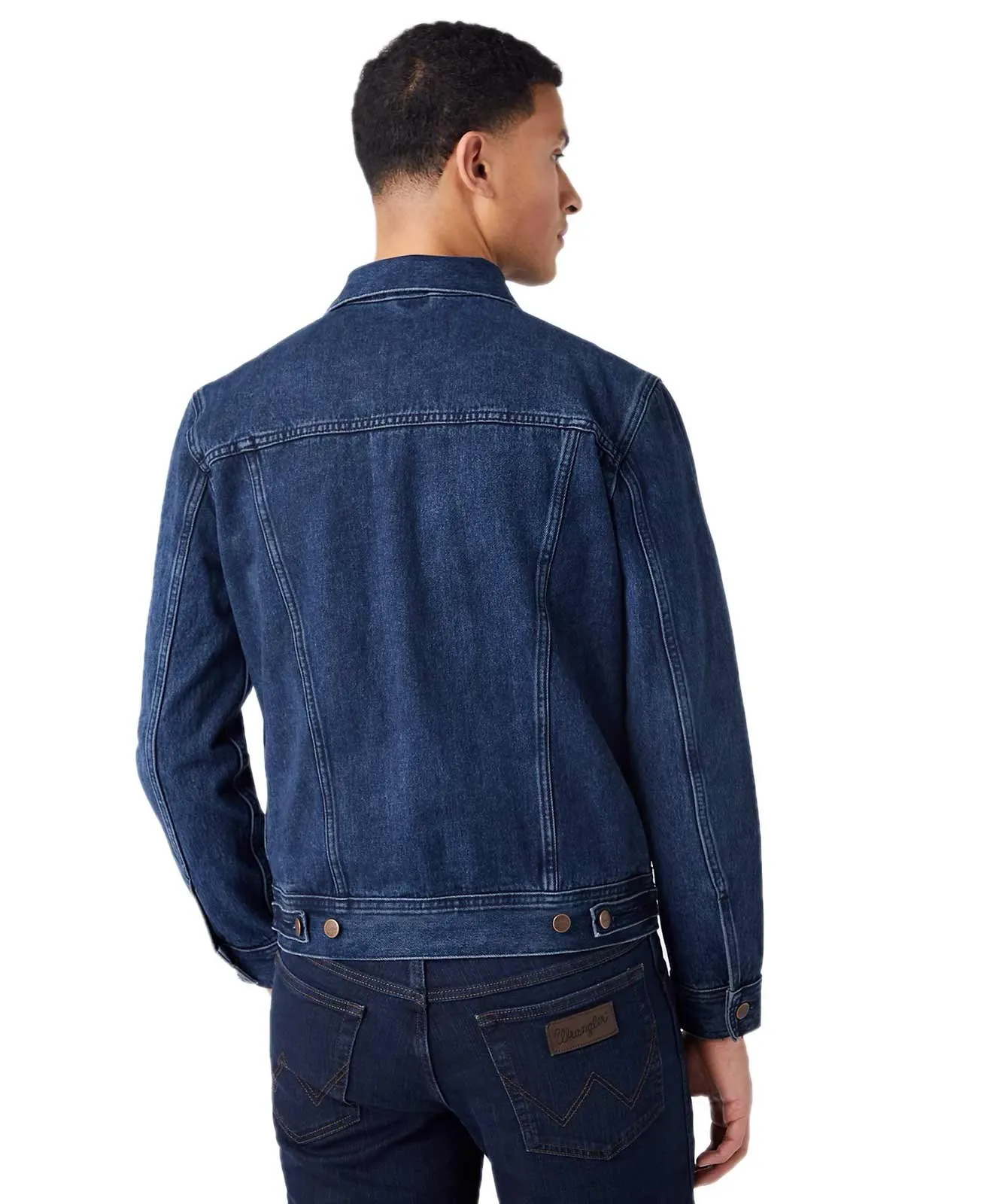 Herren Jacke Authentic Jacket von Wrangler in Blue Black