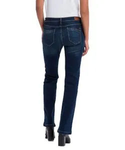 Cross Lauren - Regular-Fit Jeans mit weitem Bein