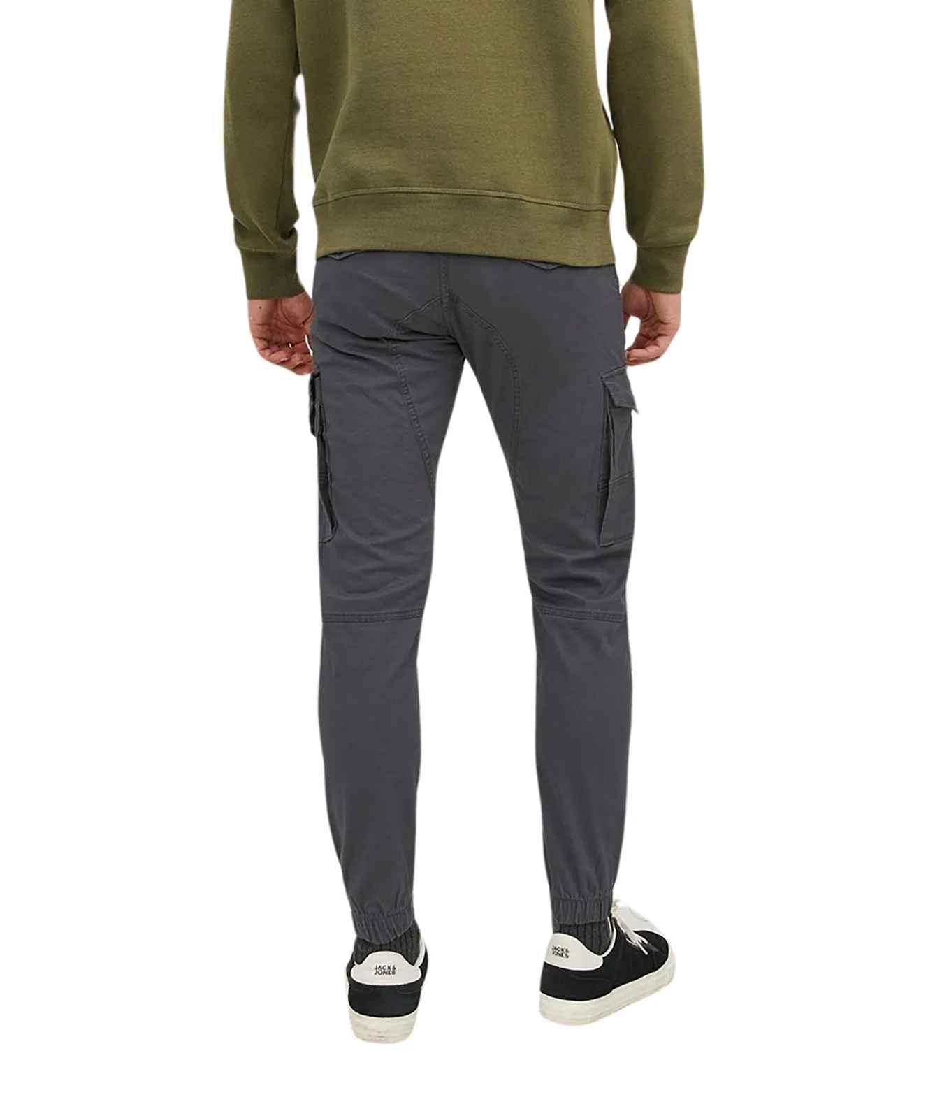 Herren Hose Paul Fake von Jack & Jones in Asphalt
