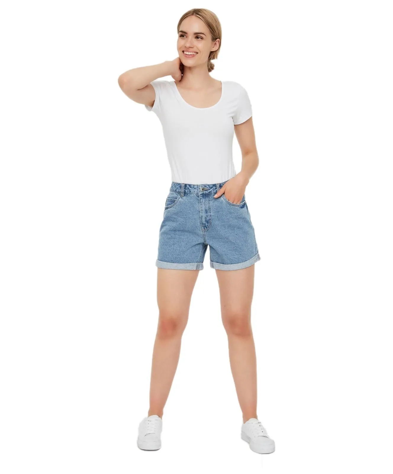 Damen Jeans Ninetten von Vero Moda in Birch