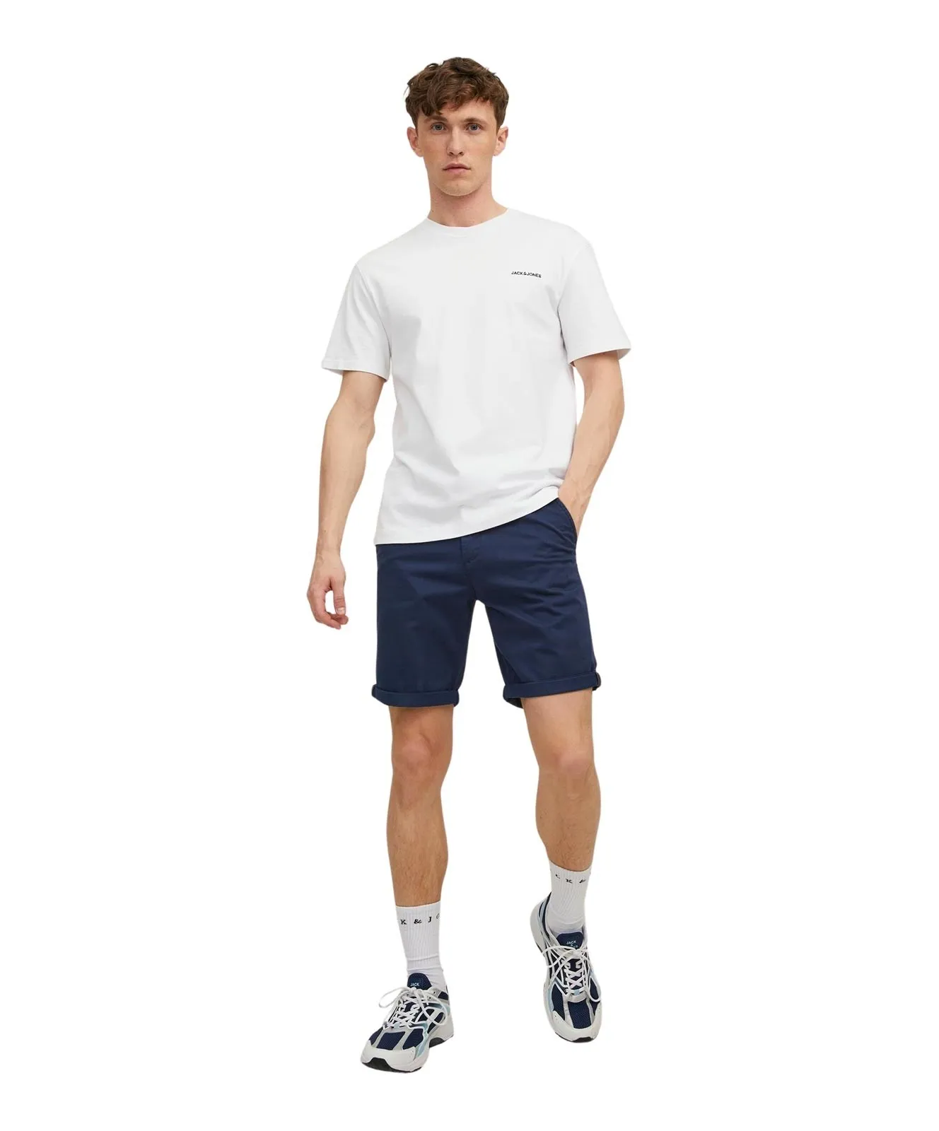 Herren Hose Bowie Shorts von Jack & Jones in Navy Blazer