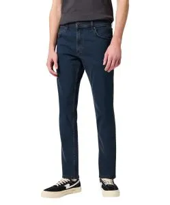 Wrangler Jeans Straight Fit Greensboro in Iron Blue