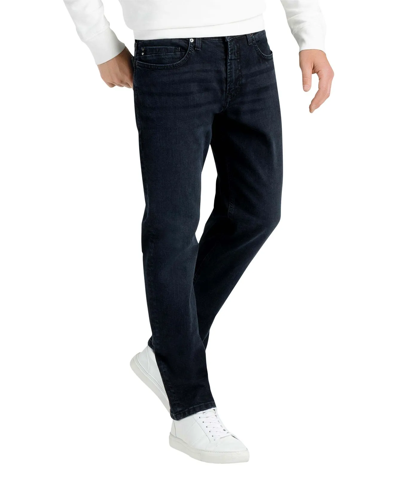 Herren Jeans Ben von MAC in Black Black Authentic Used