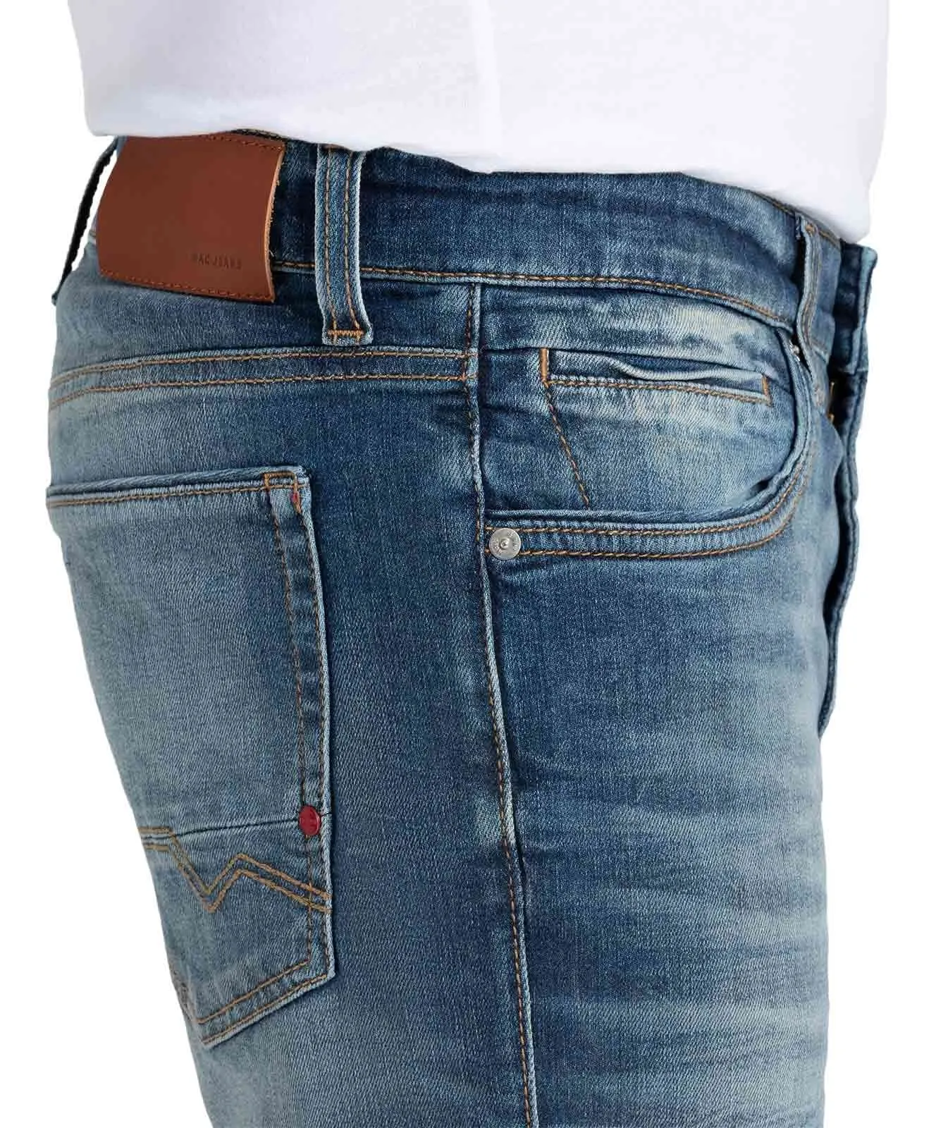 Herren Jeans Arne Pipe von MAC in Original Blue Extreme Wash