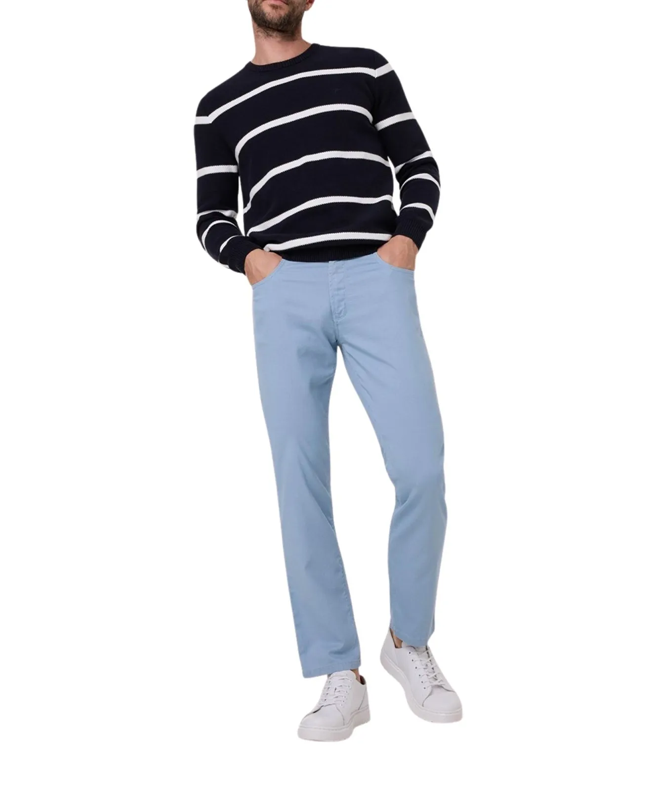 Herren Hose Rando Megaflex von Pioneer in Cerulean