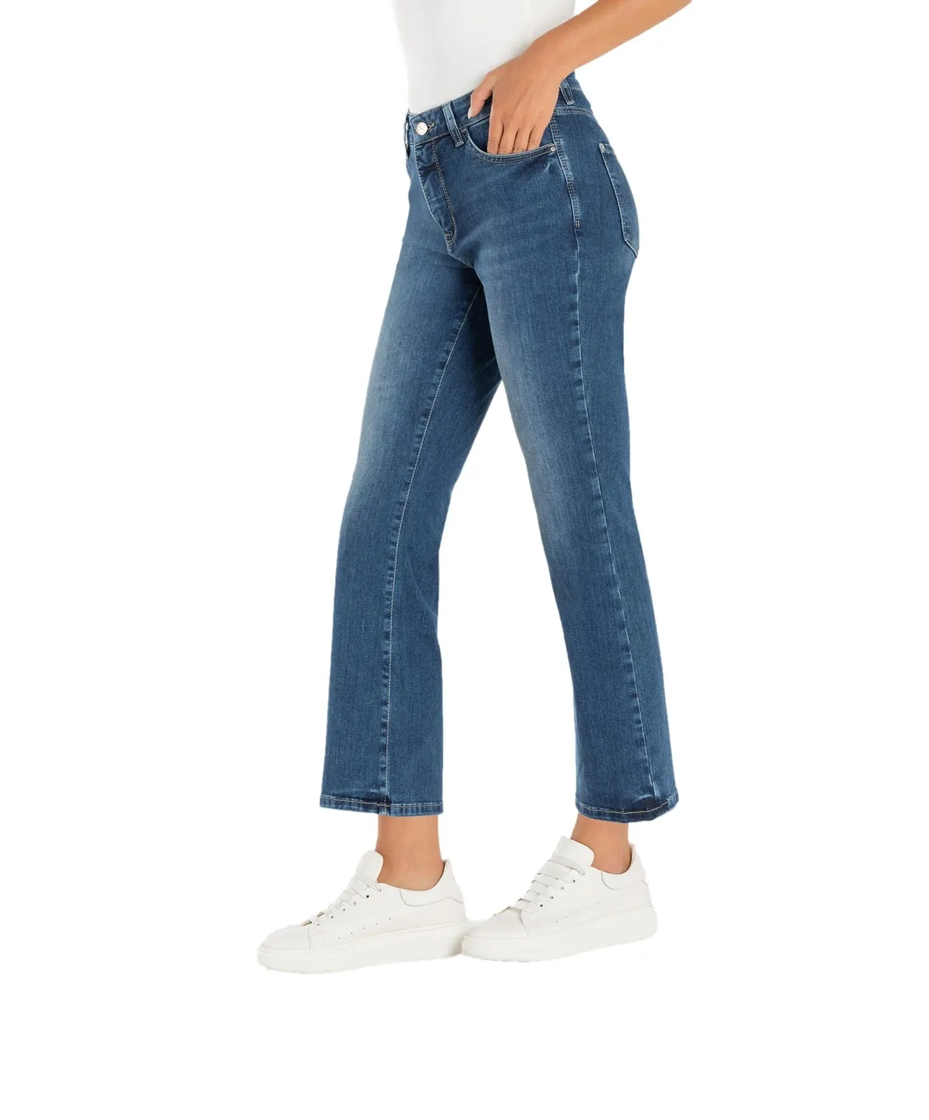 Damen Jeans Dream Kick von MAC in Outworn Blue Basic