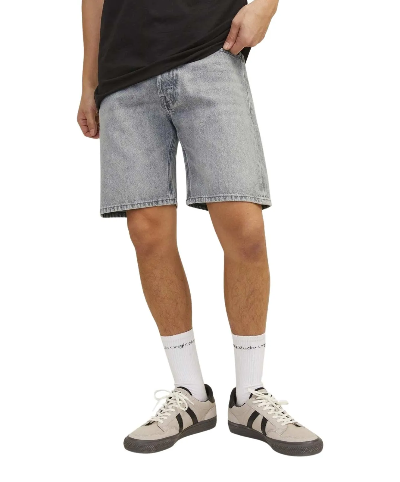 Herren Jeans Chris Cooper von Jack & Jones in Grey Denim
