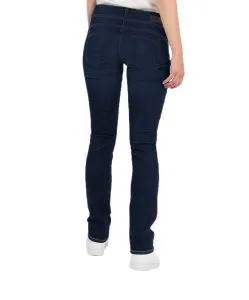 Cross Loie Jeans Regular Fit in Dunkelblau mit Doppelknopf