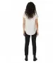 Damen Shirt Becca Plain von Vero Moda in Snow White