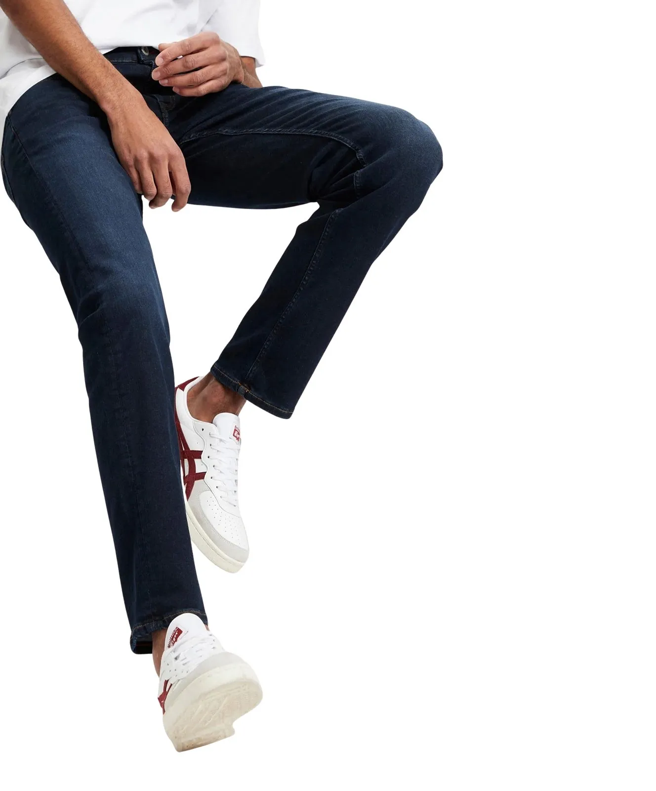 Herren Jeans Damien von Cross in Dark Blue