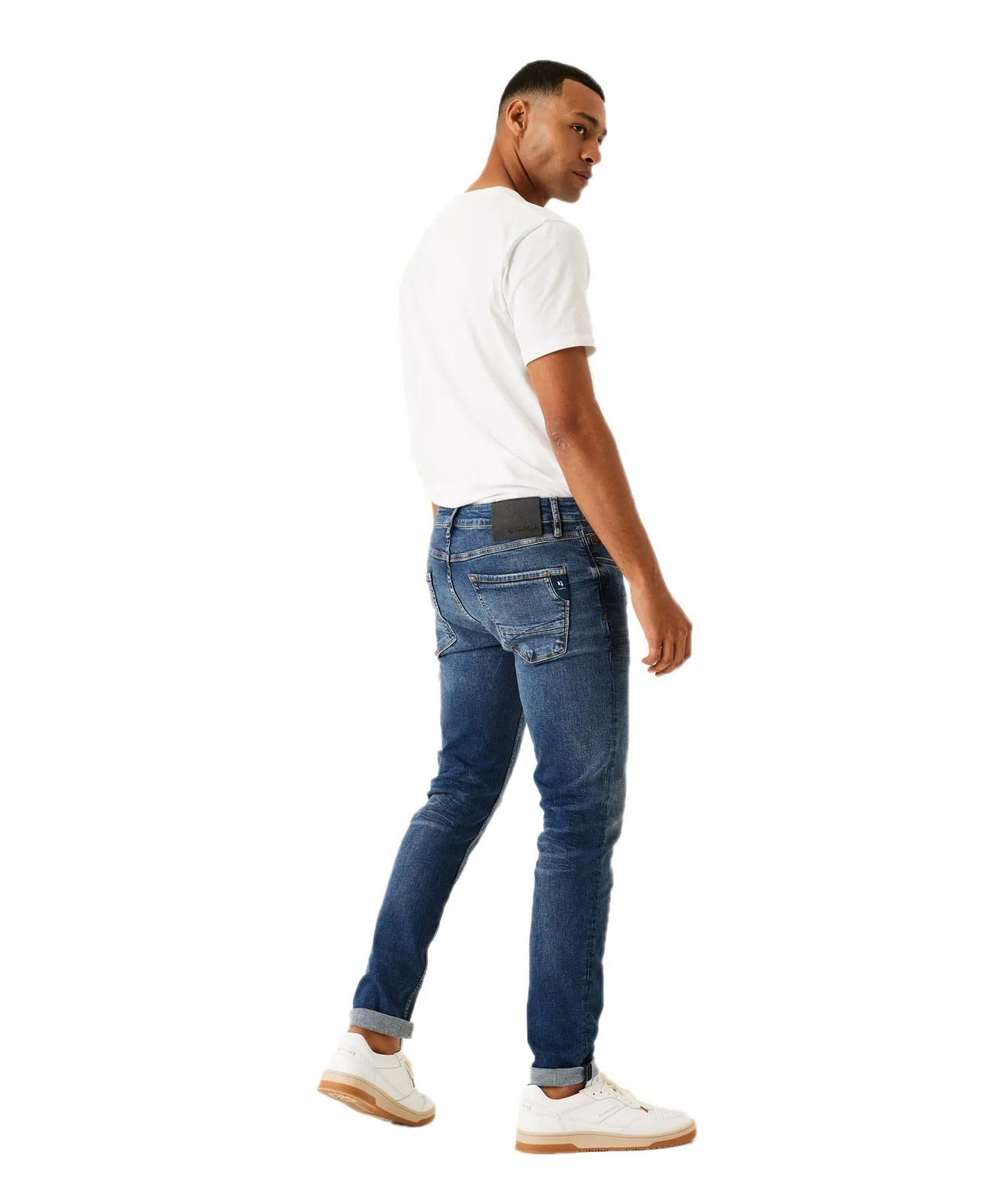 Herren Jeans Fermo 650 von Garcia in Vintage Used