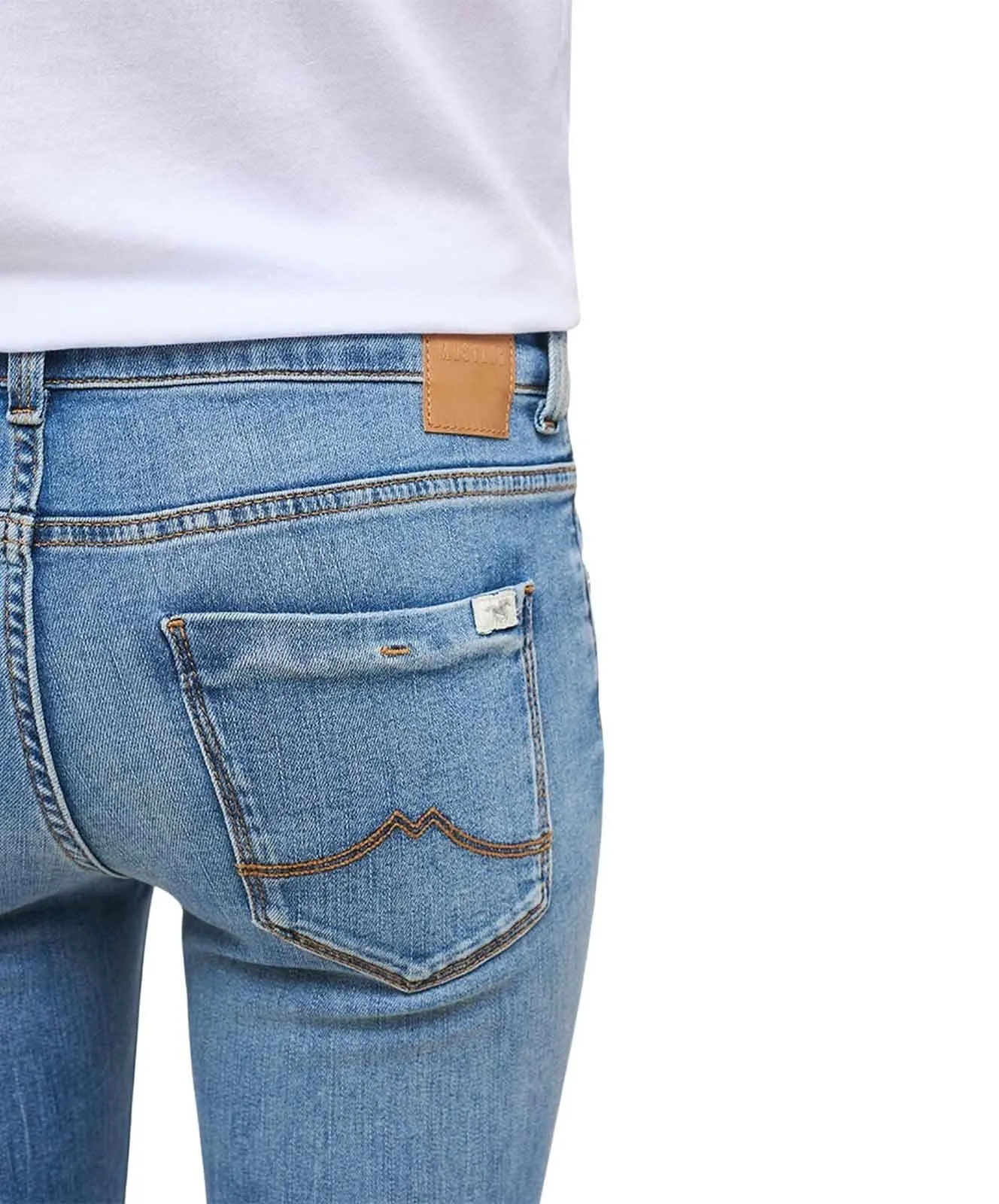 Damen Jeans Quincy Skinny von Mustang in Hellblau