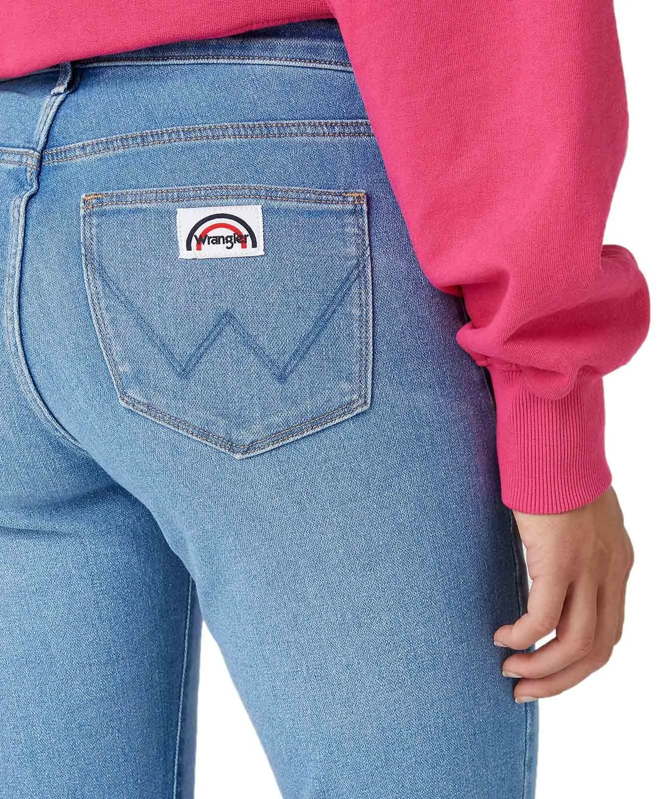 Damen Jeans Flare Retro von Wrangler in Hazel