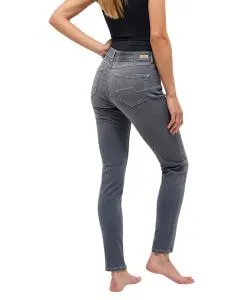 Angels Jeans Skinny Fit mit grauer Used-Optik