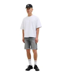 Jack & Jones Jeansshorts Rick Fox in Grau