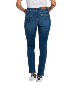 Cross Jeans Slim fit Anya aus blauem Organic Cotton